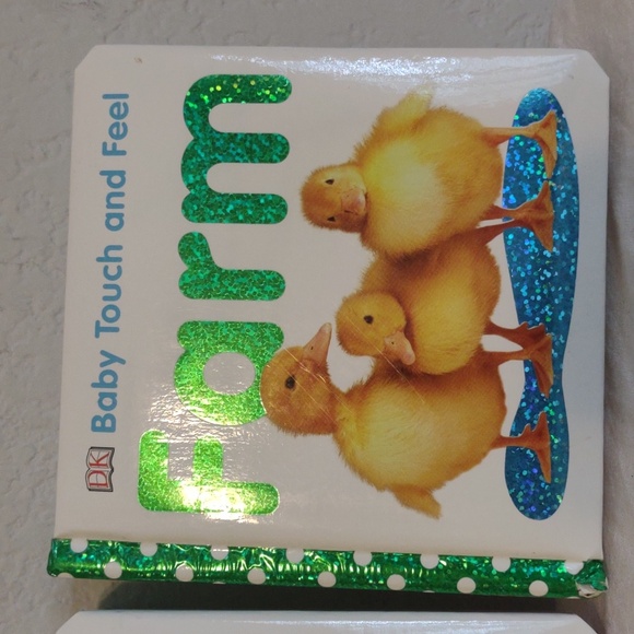 Bundle of 3 Baby Books. 2 touch and feel. One lift-a-flap book. GUC - Picture 3 of 6